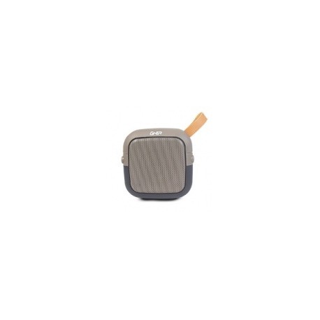 Ghia Bocina Portátil BX90, Bluetooth, Inalámbrico, 3W RMS, USB, Gris