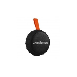 Redlemon Bocina Portátil 79127, Bluetooth, Inalámbrico, 3W RMS, Micro USB, Negro - Resistente al Agua