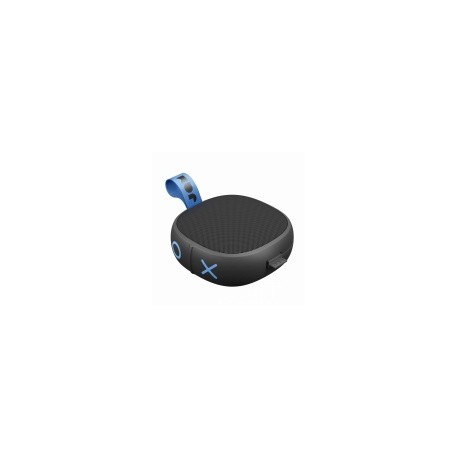 JAM Bocina Portátil Hang Up, Bluetooth, Inalámbrico, 3W RMS, USB, Negro/Azul - Resistente al Agua