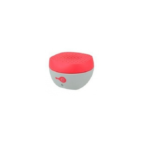 Easy Line Bocina Portátil EL-994572-0001, Bluetooth, Inalámbrico, Gris/Rojo