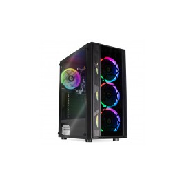 Computadora Gamer Xtreme PC Gaming CM-50087, Intel Core i3-10100 3.60GHz, 8GB, 1TB, Wi-Fi, Negro, Windows 10 Prueba