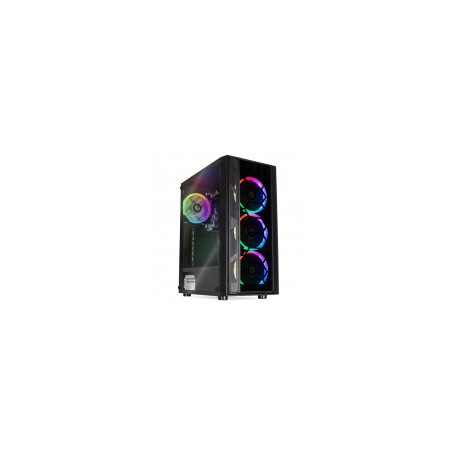 Computadora Gamer Xtreme PC Gaming CM-50087, Intel Core i3-10100 3.60GHz, 8GB, 1TB, Wi-Fi, Negro, Windows 10 Prueba