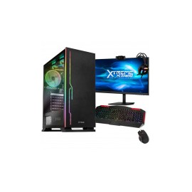 Computadora Gamer Xtreme PC Gaming CM-91027, Intel Core i3-9100 3.60GHz, 8GB, 1TB, Wi-Fi, Windows 10 Prueba ― Incluye Monitor d