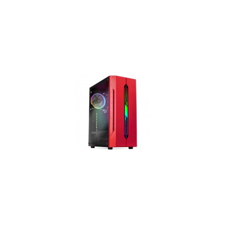 Computadora Gamer Xtreme PC Gaming CM-05351, Intel Core i3-9100 3.60GHz, 16GB, 240GB SSD, Wi-Fi, Windows 10 Prueba, Rojo