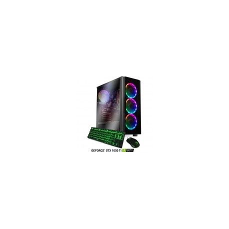 Computadora Gamer Xtreme PC Gaming CM-78039, Intel Core i3-9100F 3.60GHz, 16GB, 2TB + 240GB SSD, NVIDIA GeForce GTX 1050 TI, Fr
